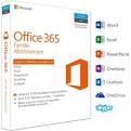 Microsoft Office 365 Home 5-PC/MAC 1 an