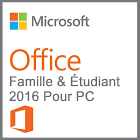 Microsoft Office Famille et Étudiant 2016 1-PC